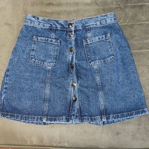 BDG Urban Outfitters Denim Mini Skirt, size small